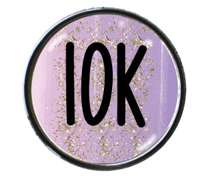 10K Purple Sparkle Circle