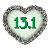 13.1 Green Sunburst Heart