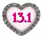 13.1 Pink Sunburst Heart