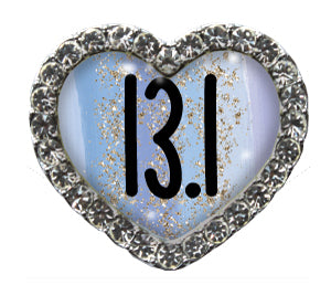 13.1 Blue Sparkle Heart