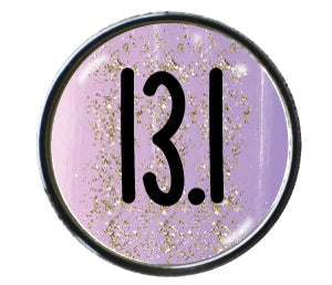 13.1 Purple Sparkle Circle