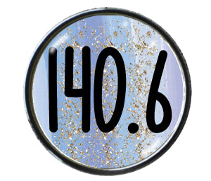 140.6 Blue Sparkle Circle
