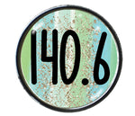 140.6 Green Sparkle Circle