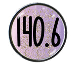 140.6 Purple Sparkle Circle