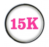 15K Pink Circle