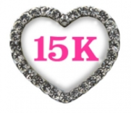 15K Pink Heart