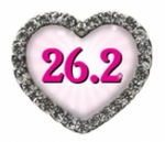 26.2 Pink Sunburst Heart