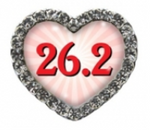 26.2 Red Sunburst Heart
