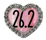 26.2 Pink Sparkle Heart