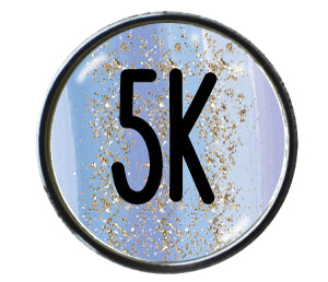 5K Blue Sparkle Circle