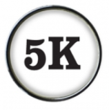 5K Black Circle