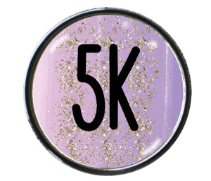 5K Purple Sparkle Circle