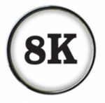 8K Black Circle