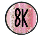 8k Pink Sparkle Circle