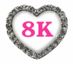 8K Pink Heart