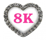 8K Pink Heart