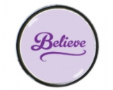 Believe Purple Circle