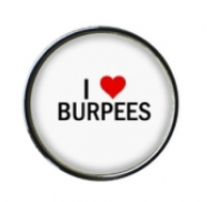 I Love Burpees Circle