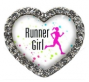 Runner Girl Heart