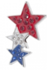 Red White & Blue Stars