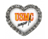 USMC Semper Fi Marine Heart