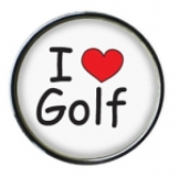 I Love Golf Circle