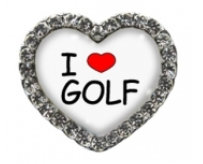 I Love Golf Heart