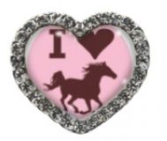 I Love Horses Heart
