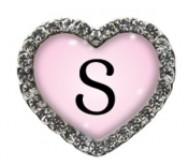 Pretty Font Custom Initial Heart