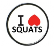 I Love Squats Circle