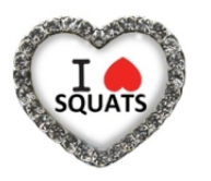 I Love Squats Heart