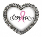 Pink Survivor Heart