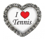 I Love Tennis Heart