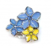 Triple Blue Flower