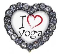 I Love Yoga Heart